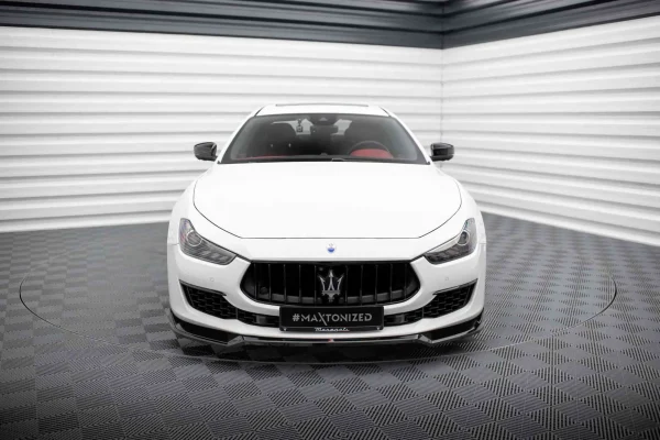 Splitter delantero V.1 Maserati Ghibli Mk3 Facelift - Imagen 2