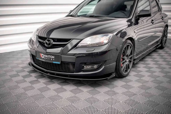 Divisor delantero Street Pro V.1 + aletas para Mazda 3 MPS Mk1 - Imagen 5