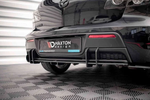Difusor trasero Street Pro para Mazda 3 MPS Mk1, versión con especificaciones estadounidenses - Imagen 3