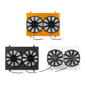 Kit de cubierta de ventilador de radiador de aluminio de alto rendimiento, compatible con Ford Mustang 1979-1993