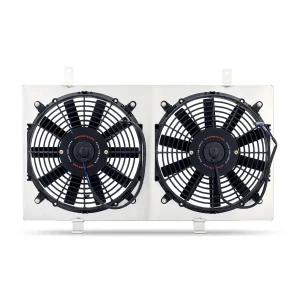 Kit de cubierta de ventilador de aluminio de alto rendimiento, compatible con motor Nissan 240SX S13 1989-1994 SR20