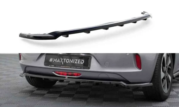 Splitter trasero (con barras verticales) Opel Corsa - e F (Mk6)