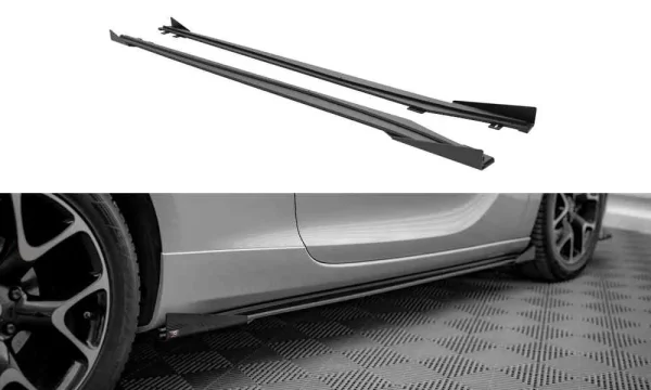 Faldones laterales Street Pro Difusores + Aletas Opel Astra GTC OPC-Line J