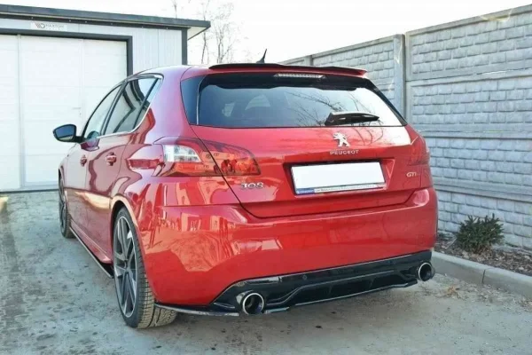 Splitter trasero PEUGEOT 308 II GTI (sin barras verticales) - Imagen 2
