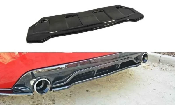 Splitter trasero PEUGEOT 308 II GTI (sin barras verticales)