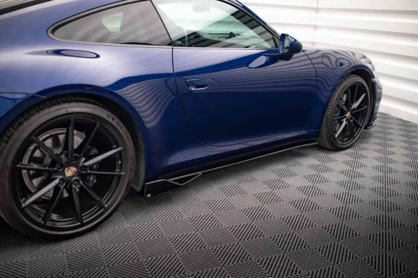 Difusores de faldones laterales V.2 Porsche 911 Carrera Aero / Carrera GTS 992 - Imagen 2