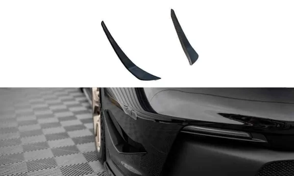 Alerones de parachoques delanteros (Canards) Porsche 911 992 GT3
