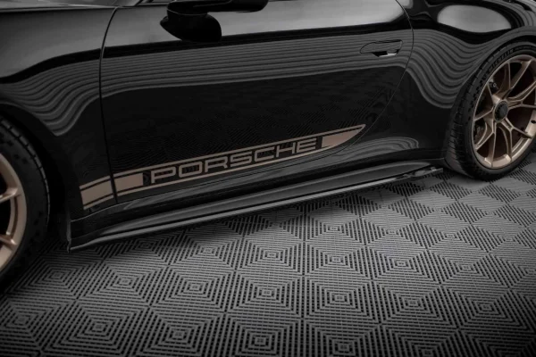Faldones laterales difusores Porsche 911 992 GT3 - Imagen 2