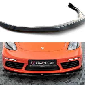 Splitter delantero V.2 Porsche 718 Cayman 982c