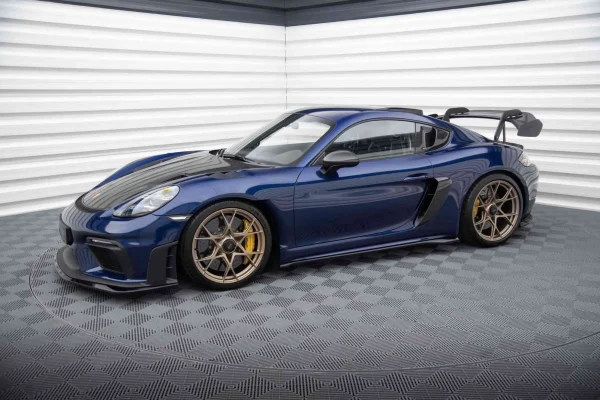 Faldones laterales difusores Porsche 718 Cayman GT4 RS 982c - Imagen 4