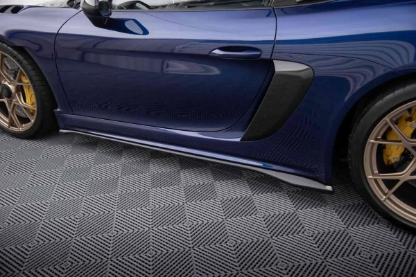 Faldones laterales difusores Porsche 718 Cayman GT4 RS 982c - Imagen 3