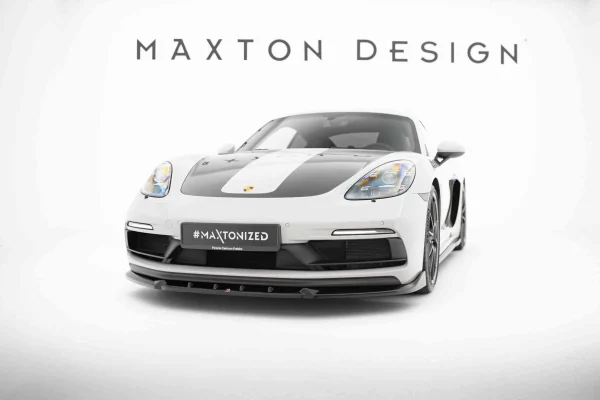 Splitter delantero V.2 Porsche 718 Cayman GTS 982c - Imagen 3