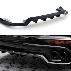 Splitter trasero (con barras verticales) Porsche Cayenne Mk2 Facelift