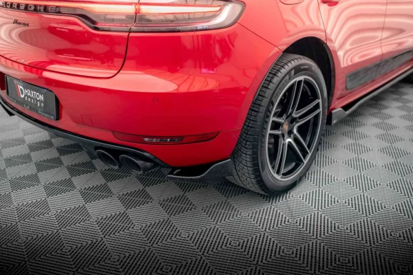 Splitters laterales traseros Porsche Macan GTS / Sport Design Mk1 Facelift - Imagen 3