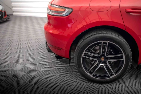 Splitters laterales traseros Porsche Macan GTS / Sport Design Mk1 Facelift - Imagen 2