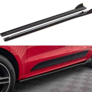 Faldones laterales difusores Porsche Macan GTS / Sport Design Mk1