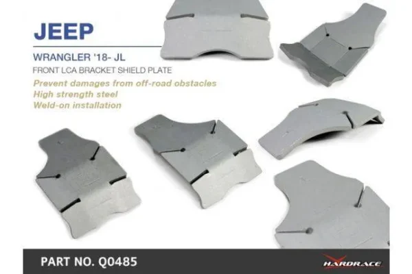Hardrace - Front Lca Skid Plate Jeep Gladiator, Wrangler, Wrangler unlimited - Imagen 3