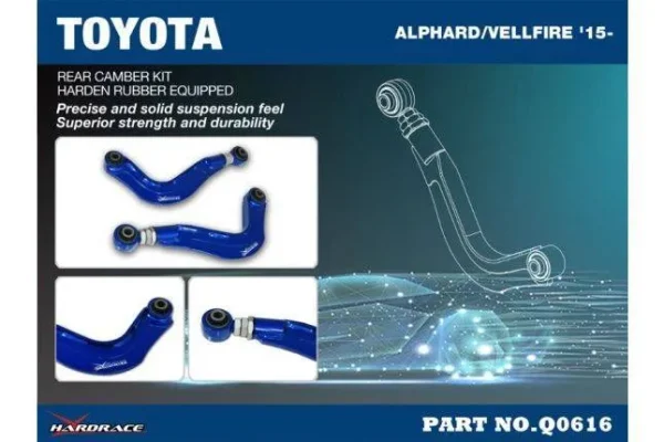 Hardrace - Rear Camber Kit Toyota Alphard - Imagen 3