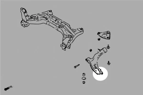 Hardrace - Rotula inferior delantera - Imagen 2