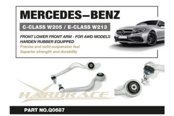 Hardrace - Front Lower - Front Arm Mercedes-Benz C-class, E-class - Imagen 3