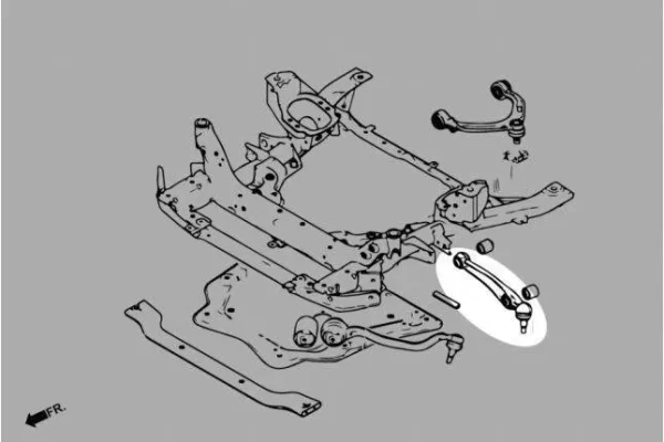 Hardrace - Front Lower Rear Arm Bmw X5, X6 - Imagen 2