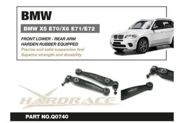 Hardrace - Front Lower Rear Arm Bmw X5, X6 - Imagen 3