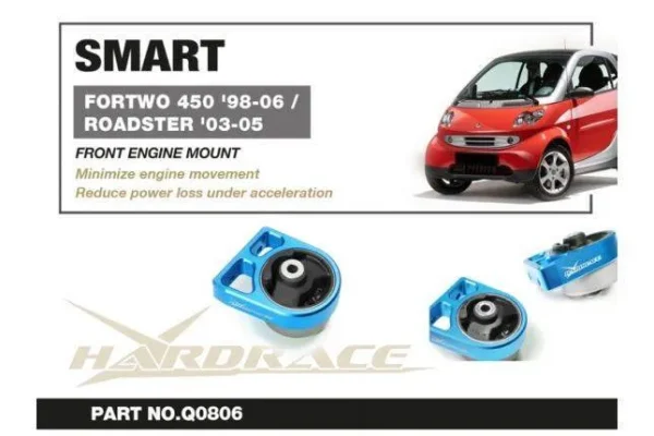 Hardrace - Front Side Engine Mount Mercedes-Benz Smart - Imagen 3