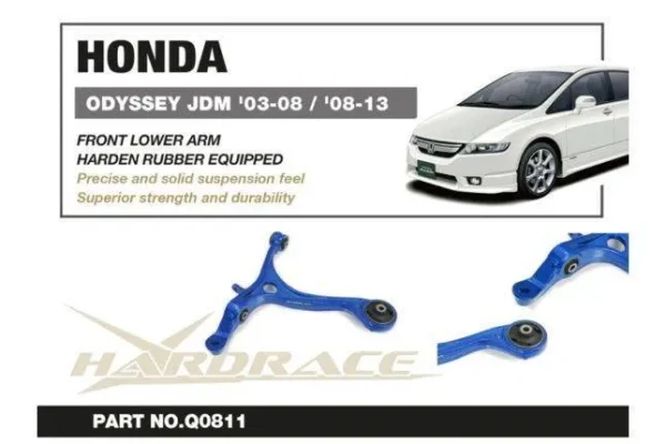 Hardrace - Front Lower Arm Honda. Odyssey jdm - Imagen 3
