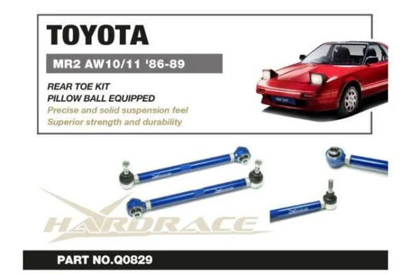 Hardrace - Rear Toe Kit Toyota MR2 - Imagen 3
