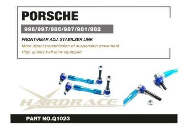 Hardrace - Adj. Stabilizer Link Porsche 911, Boxster / cayman - Imagen 3