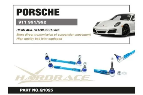 Hardrace - Rear Adj. Stabilizer Link Porsche 911 - Imagen 3