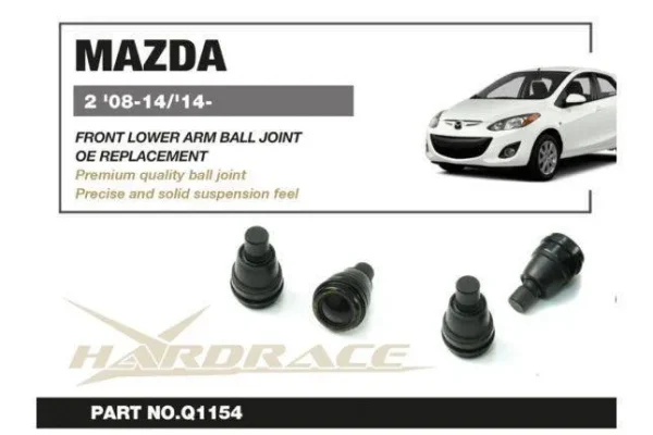 Hardrace - Front Lower Arm Ball Joint Ford Fiesta, Mazda 2 / DEMIO - Imagen 3