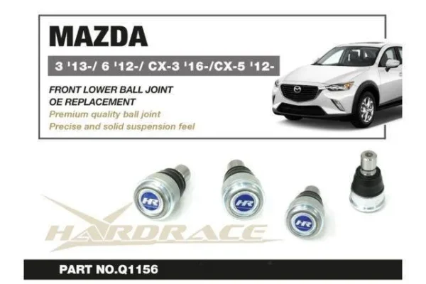 Hardrace - Front Lower Arm Ball Joint Mazda 3 / AXELA, CX-3, CX-5, 6 / ATENZA - Imagen 3