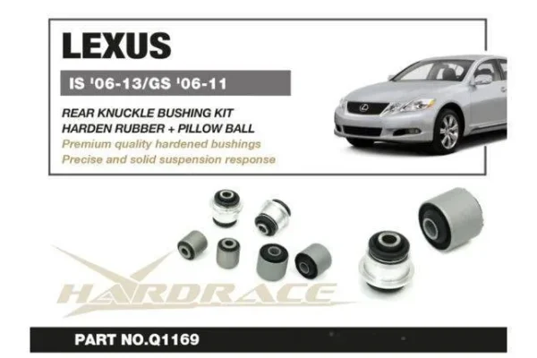Hardrace - Rear Knuckle Bushing Lexus GS, IS - Imagen 3