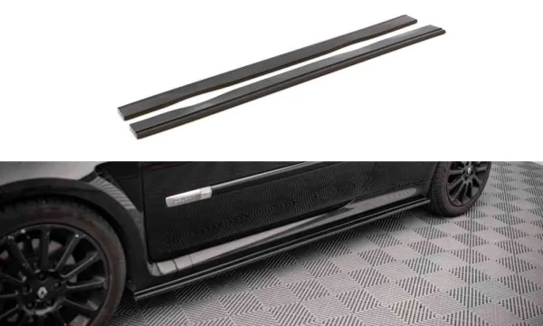 DIFUSORES DE FALDÓN LATERALES RENAULT CLIO MK3 RS - Imagen 6