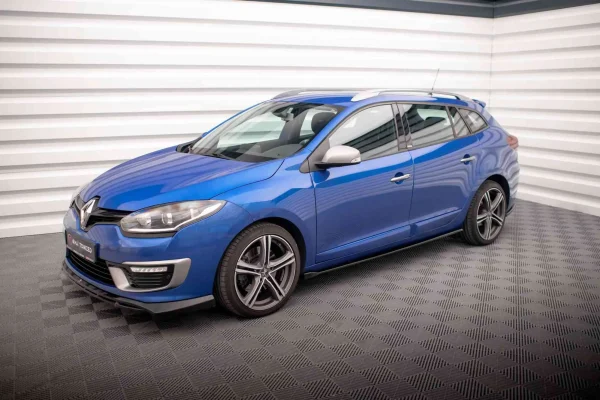 Faldones laterales difusores Renault Megane GT Line Grandtour Mk3 Facelift - Imagen 4