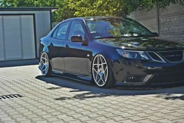 DIFUSORES DE FALDÓN LATERALES SAAB 9-3 TURBO X/ Aero Facelift - Imagen 2