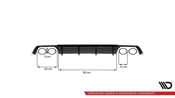 Faldón trasero V.3 Seat Leon Cupra ST Mk3 FL - Imagen 7