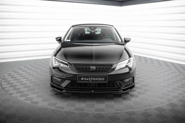 Splitter delantero V.2 Seat Leon Mk3 Facelift - Imagen 2