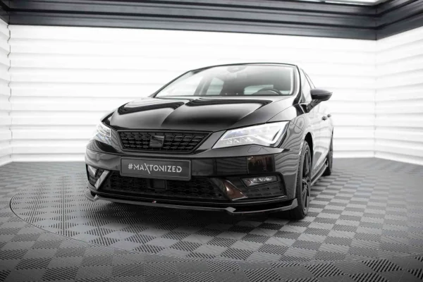 Splitter delantero V.2 Seat Leon Mk3 Facelift - Imagen 4
