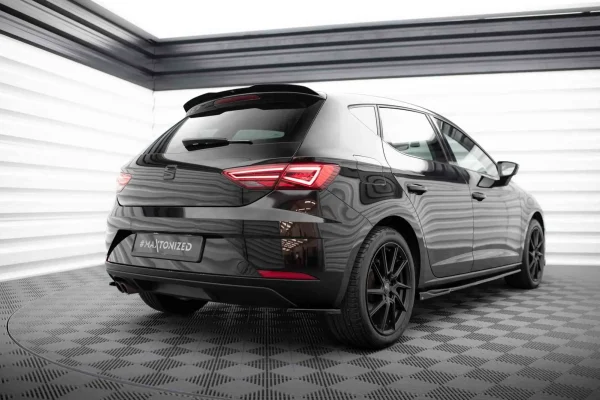 Splitters laterales traseros V.1 Seat Leon Hatchback Mk3 Facelift - Imagen 2