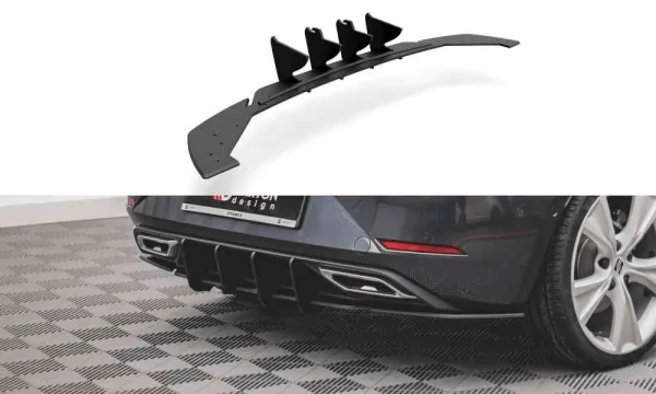 Difusor trasero Street Pro para Seat Leon FR Hatchback Mk4