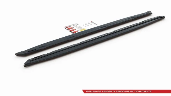 Faldones laterales difusores Skoda Kodiaq Mk1 Sportline/RS (versión con guardabarros) - Imagen 2