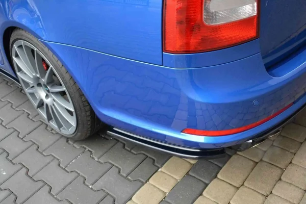 Splitters laterales traseros Skoda Octavia RS Mk2 / Mk2 FL Sedán / Combi - Imagen 2