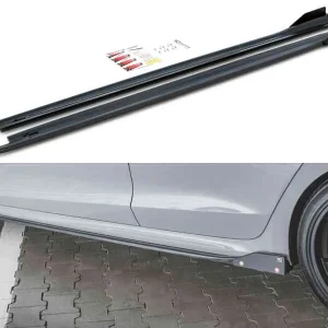 Faldones laterales difusores V.2 + Flaps Skoda Octavia RS Mk4