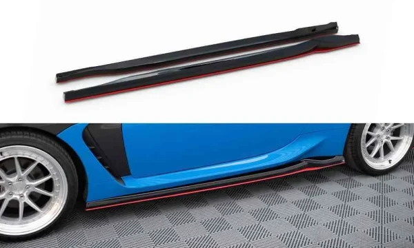 Difusores de faldones laterales V.2 Toyota GR86 Mk1
