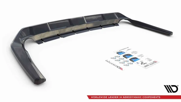 Splitter trasero (con barras verticales) Toyota RAV4 Mk5 - Imagen 6