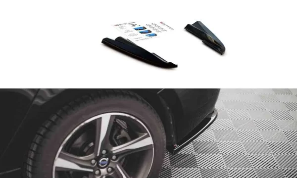 Splitters laterales traseros Volvo S60 R-Design Mk2