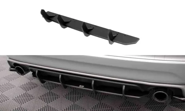 Difusor trasero Street Pro para Volvo XC60 R-Design Mk1 Facelift