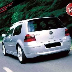 EXTENSIÓN DE PARACHOQUES TRASERO VW GOLF 4 LOOK 25 ANIVERSARIO (sin orificio de escape)